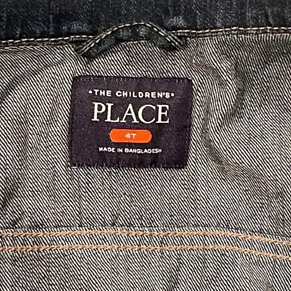 The Children’s Place - Adorable 4T UNISEX Denim Jean Jacket - Picture 2 of 6